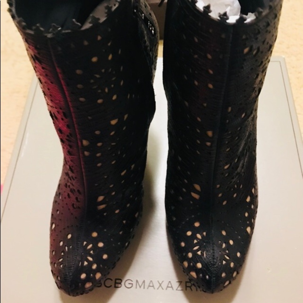 Maxazria high ankle boots.